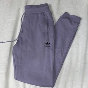 ADIDAS lavender jogger sweatpants